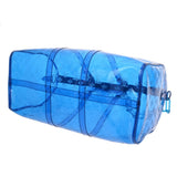 LOUIS VUITTON ルイヴィトン モノグラムプリズム キーポル バンドリエール 50 ブルー M53272 ユニセックス PVC ボストンバッグ ABランク 中古 銀蔵