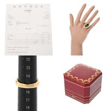 CARTIER カルティエ ベニュアール トルマリン #52 15号 レディース K18イエローゴールド YG リング・指輪 Aランク 中古 銀蔵