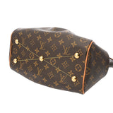 LOUIS VUITTON ルイヴィトン モノグラム ティボリ PM ブラウン M40143 レディース モノグラムキャンバス ハンドバッグ ABランク 中古 銀蔵