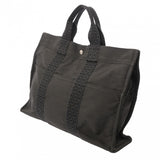 HERMES エルメス エールライン MM グレー ユニセックス ナイロン トートバッグ Bランク 中古 銀蔵