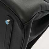 HERMES エルメス バーキン 35 黒 □K刻印(2007年頃) ユニセックス ヴォーエプソン ハンドバッグ ABランク 中古 銀蔵