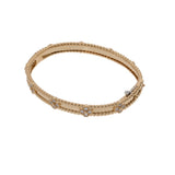 VAN CLEEF & ARPELS ヴァンクリーフ＆アーペル ペルレ スウィートクローバー VCARP6X400 レディース K18イエローゴールド YG ブレスレット Aランク 中古 銀蔵