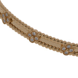VAN CLEEF & ARPELS ヴァンクリーフ＆アーペル ペルレ スウィートクローバー VCARP6X400 レディース K18イエローゴールド YG ブレスレット Aランク 中古 銀蔵