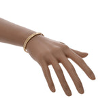 VAN CLEEF & ARPELS ヴァンクリーフ＆アーペル ペルレ スウィートクローバー VCARP6X400 レディース K18イエローゴールド YG ブレスレット Aランク 中古 銀蔵