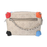 LOUIS VUITTON ルイヴィトン ミニ ソフトトランク クライミング 2022年 AW グレー M81606 レディース カーフレザー ショルダーバッグ 新同 中古 銀蔵