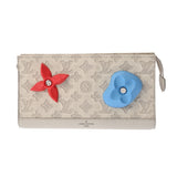 LOUIS VUITTON ルイヴィトン モノグラム スタンドポーチ クライミング 2022年 AW グレー M81556 レディース モノグラムキャンバス ポーチ 新同 中古 銀蔵