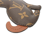 LOUIS VUITTON ルイヴィトン モノグラム ポルトクレアニマル ドッグ ブラウン MP1995 ユニセックス モノグラムキャンバス キーホルダー 新同 中古 銀蔵