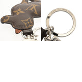 LOUIS VUITTON ルイヴィトン モノグラム ポルトクレアニマル ドッグ ブラウン MP1995 ユニセックス モノグラムキャンバス キーホルダー 新同 中古 銀蔵