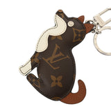 LOUIS VUITTON ルイヴィトン モノグラム ポルトクレアニマル ドッグ ブラウン MP1995 ユニセックス モノグラムキャンバス キーホルダー 新同 中古 銀蔵