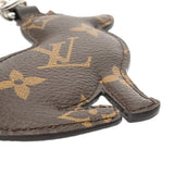 LOUIS VUITTON ルイヴィトン モノグラム ポルトクレアニマル ドッグ ブラウン MP1995 ユニセックス モノグラムキャンバス キーホルダー 新同 中古 銀蔵