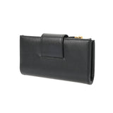 PRADA プラダ 二つ折財布 ブラック 1ML005 レディース サフィアーノ 二つ折り財布 ABランク 中古 銀蔵
