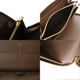 LOUIS VUITTON ルイヴィトン ダミエ ジッピーオーガナイザー ブラウン N60003 ユニセックス ダミエキャンバス 長財布 Bランク 中古 銀蔵