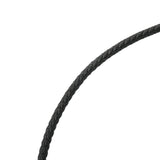 HERMES エルメス グレナン ブレスレット ブラック シルバー金具 ユニセックス レザー ブレスレット Bランク 中古 銀蔵