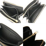 LOUIS VUITTON ルイヴィトン モノグラムアンプラント ジッピーウォレット バイカラー ブラック/ベージュ M80481 レディース レザー 長財布 Aランク 中古 銀蔵