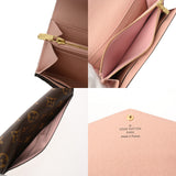 LOUIS VUITTON ルイヴィトン モノグラム ポルトフォイユサラ ローズバレリーヌ M62235 レディース モノグラムキャンバス 長財布 ABランク 中古 銀蔵