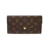 LOUIS VUITTON ルイヴィトン モノグラム ポルトフォイユサラ ローズバレリーヌ M62235 レディース モノグラムキャンバス 長財布 ABランク 中古 銀蔵