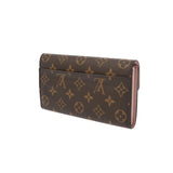LOUIS VUITTON ルイヴィトン モノグラム ポルトフォイユサラ ローズバレリーヌ M62235 レディース モノグラムキャンバス 長財布 ABランク 中古 銀蔵