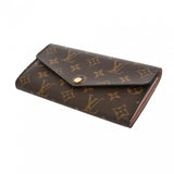 LOUIS VUITTON ルイヴィトン モノグラム ポルトフォイユサラ ローズバレリーヌ M62235 レディース モノグラムキャンバス 長財布 ABランク 中古 銀蔵