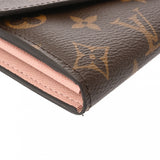 LOUIS VUITTON ルイヴィトン モノグラム ポルトフォイユサラ ローズバレリーヌ M62235 レディース モノグラムキャンバス 長財布 ABランク 中古 銀蔵