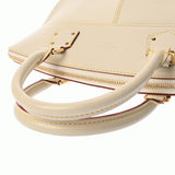 LOUIS VUITTON ルイヴィトン スハリ ロックイット MM 白 M91874 レディース レザー ハンドバッグ ABランク 中古 銀蔵
