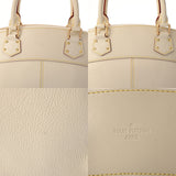 LOUIS VUITTON ルイヴィトン スハリ ロックイット MM 白 M91874 レディース レザー ハンドバッグ ABランク 中古 銀蔵