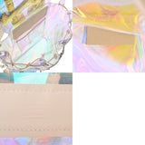 LOUIS VUITTON ルイヴィトン モノグラムプリズム クリストファー GM 虹色 M44766 メンズ PVC リュック・デイパック Aランク 中古 銀蔵