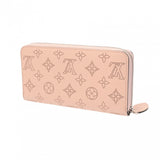 LOUIS VUITTON ルイヴィトン モノグラムマヒナ ジッピーウォレット マグノリア M61868 レディース マヒナレザー 長財布 Aランク 中古 銀蔵