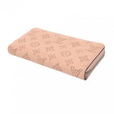 LOUIS VUITTON ルイヴィトン モノグラムマヒナ ジッピーウォレット マグノリア M61868 レディース マヒナレザー 長財布 Aランク 中古 銀蔵