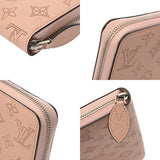 LOUIS VUITTON ルイヴィトン モノグラムマヒナ ジッピーウォレット マグノリア M61868 レディース マヒナレザー 長財布 Aランク 中古 銀蔵