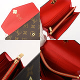 LOUIS VUITTON ルイヴィトン モノグラム ポルトフォイユ サラ ブラウン M12207 レディース モノグラムキャンバス 長財布 Aランク 中古 銀蔵