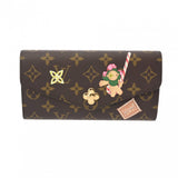 LOUIS VUITTON ルイヴィトン モノグラム ポルトフォイユ サラ ブラウン M12207 レディース モノグラムキャンバス 長財布 Aランク 中古 銀蔵