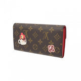 LOUIS VUITTON ルイヴィトン モノグラム ポルトフォイユ サラ ブラウン M12207 レディース モノグラムキャンバス 長財布 Aランク 中古 銀蔵