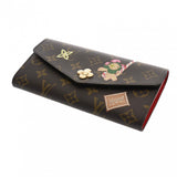 LOUIS VUITTON ルイヴィトン モノグラム ポルトフォイユ サラ ブラウン M12207 レディース モノグラムキャンバス 長財布 Aランク 中古 銀蔵