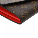 LOUIS VUITTON ルイヴィトン モノグラム ポルトフォイユ サラ ブラウン M12207 レディース モノグラムキャンバス 長財布 Aランク 中古 銀蔵