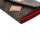 LOUIS VUITTON ルイヴィトン モノグラム ポルトフォイユ サラ ブラウン M12207 レディース モノグラムキャンバス 長財布 Aランク 中古 銀蔵