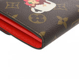 LOUIS VUITTON ルイヴィトン モノグラム ポルトフォイユ サラ ブラウン M12207 レディース モノグラムキャンバス 長財布 Aランク 中古 銀蔵