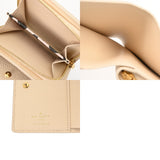 LOUIS VUITTON ルイヴィトン モノグラムアンプラント ポルトフォイユ クレア ホワイト M80754 レディース レザー 二つ折り財布 未使用 銀蔵