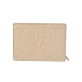 LOUIS VUITTON ルイヴィトン モノグラムアンプラント ポルトフォイユ クレア ホワイト M80754 レディース レザー 二つ折り財布 未使用 銀蔵