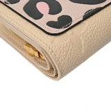 LOUIS VUITTON ルイヴィトン モノグラムアンプラント ポルトフォイユ クレア ホワイト M80754 レディース レザー 二つ折り財布 未使用 銀蔵