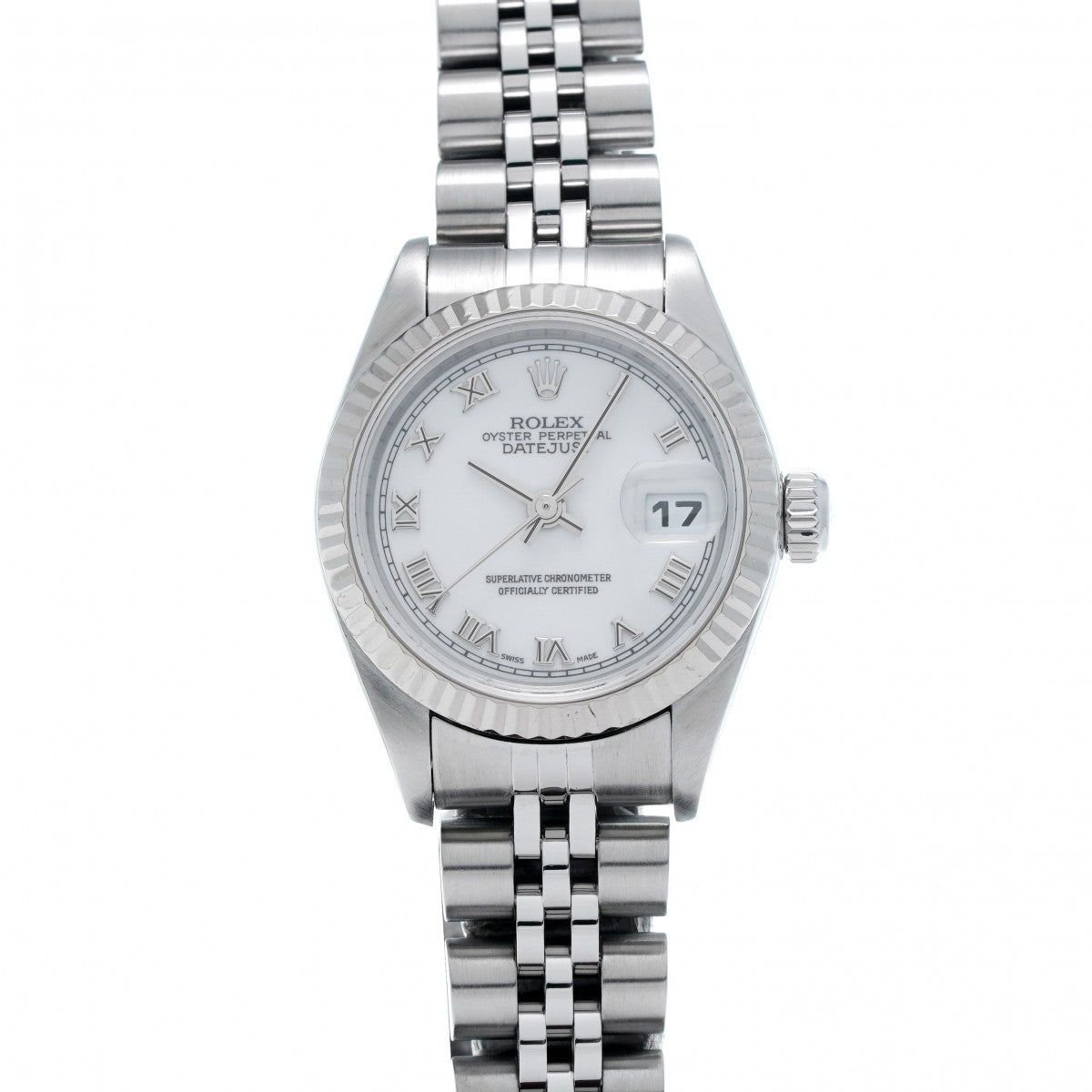 ROLEX ロレックス ウォッチ デイトジャスト 時計 79174 腕時計
 ステンレススチール SS/K18ホワイトゴールド SS シルバー 自動巻き レディース【中古】 ロレックス デイトジャスト 68274 ブルー ユニセックス 時計 【中古