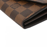 LOUIS VUITTON ルイヴィトン ダミエ ポルトフォイユ サラ ブラウン N63209 ユニセックス ダミエキャンバス 長財布 未使用 銀蔵