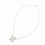 HARRY WINSTON ハリーウィンストン インフィニットリリークラスターペンダント レディース Pt950プラチナ ネックレス Aランク 中古 銀蔵