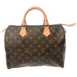 LOUIS VUITTON ルイヴィトン モノグラム スピーディ 30 ブラウン M41526 レディース モノグラムキャンバス ハンドバッグ ABランク 中古 銀蔵