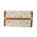 LOUIS VUITTON ルイヴィトン ポルトトレゾール インターナショナル ブロン M92659 レディース モノグラムマルチカラー 長財布 Bランク 中古 銀蔵