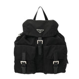 PRADA プラダ ミディアム Re-Nylon バッグパック ブラック 1BZ811 ユニセックス ナイロン リュック・デイパック ABランク 中古 銀蔵