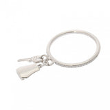 HERMES エルメス ケリークロシェットPM リング #53 ダイヤ 13号 レディース K18ホワイトゴールド WG リング・指輪 Aランク 中古 銀蔵