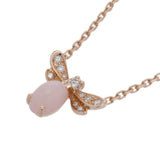 CHAUMET ショーメ アトラップ ネックレス ミツバチ ピンクオパール レディース K18ピンクゴールド PG ネックレス Aランク 中古 銀蔵