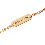 VAN CLEEF & ARPELS ヴァンクリーフ＆アーペル ヴィンテージ アルハンブラ マザーオブパール VCARA45900 レディース K18イエローゴールド YG ネックレス Aランク 中古 銀蔵