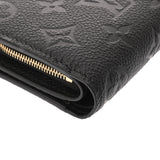 LOUIS VUITTON ルイヴィトン モノグラムアンプラント ポルトフォイユ クレア ノワール M80151 レディース レザー 二つ折り財布 未使用 銀蔵