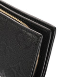 LOUIS VUITTON ルイヴィトン モノグラムアンプラント ポルトフォイユ クレア ノワール M80151 レディース レザー 二つ折り財布 未使用 銀蔵